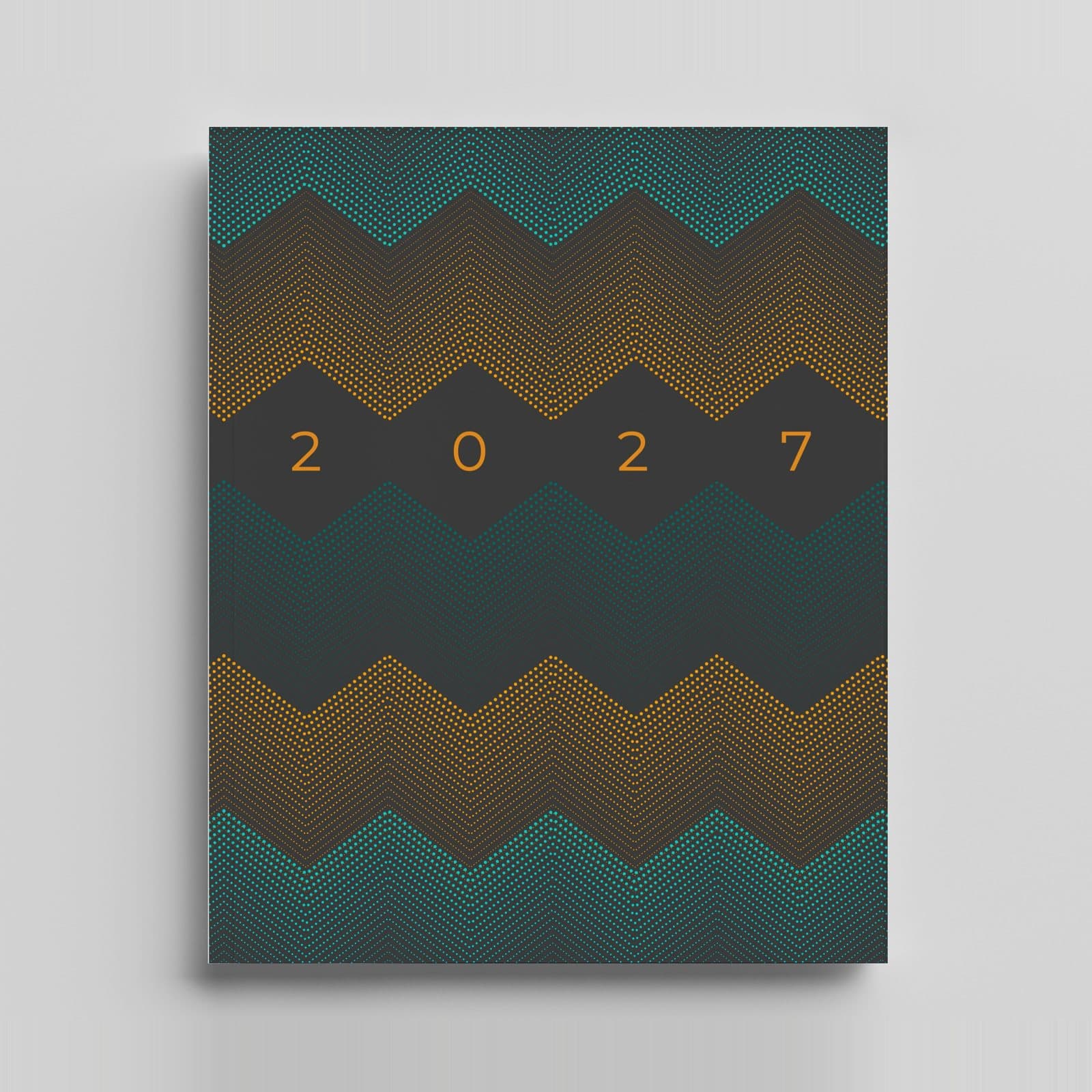 2027 Planner, Chevron cover — Skitbooks