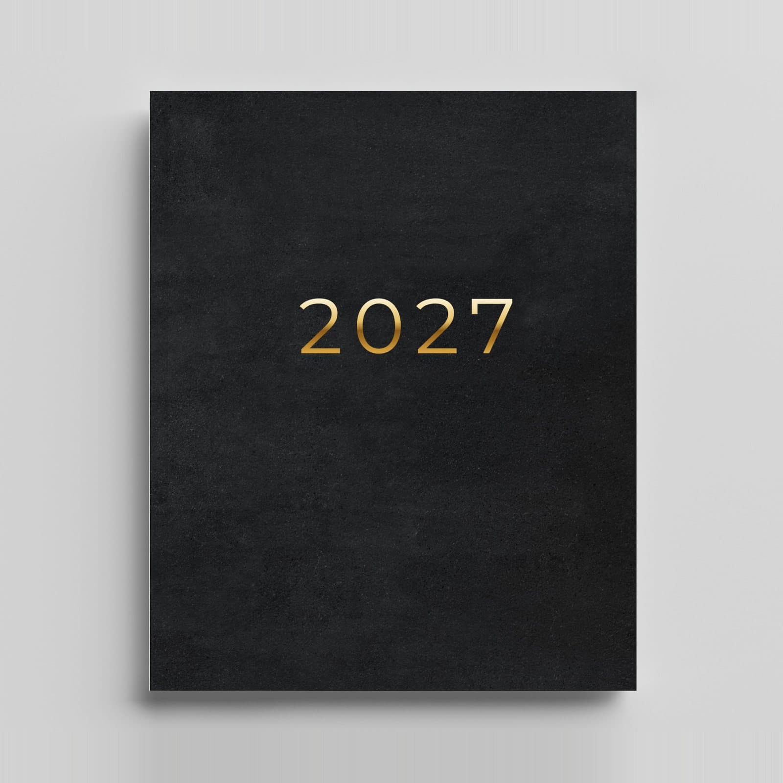 2027 Planner, Gold cover — Skitbooks