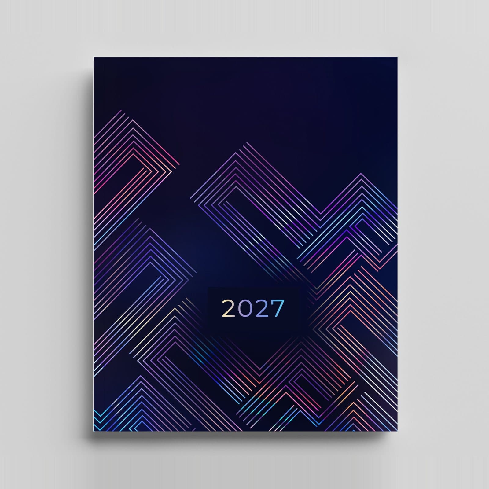 2027 Planner, Neon cover — Skitbooks