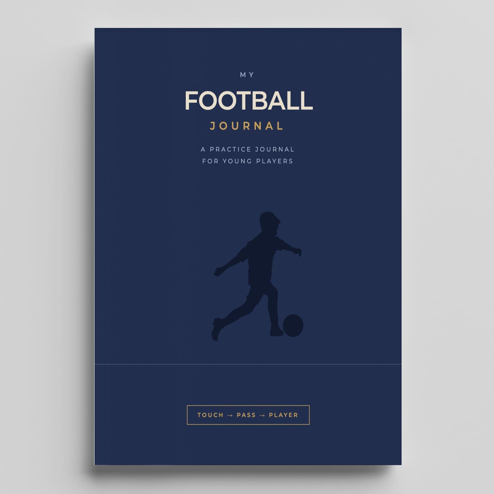 My Football Journal (Kids Edition) cover — Skitbooks