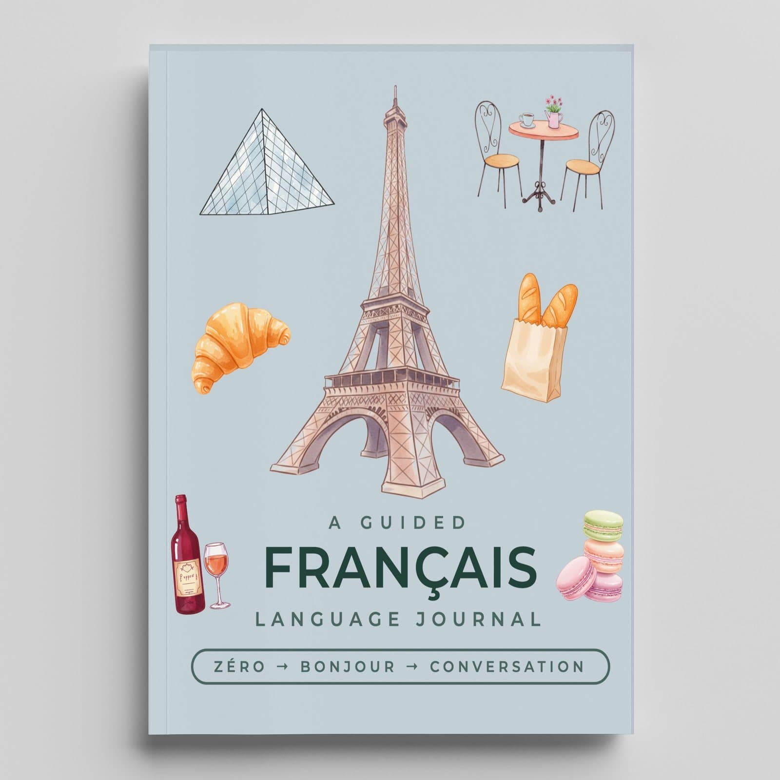 Learning French cover — Skitbooks