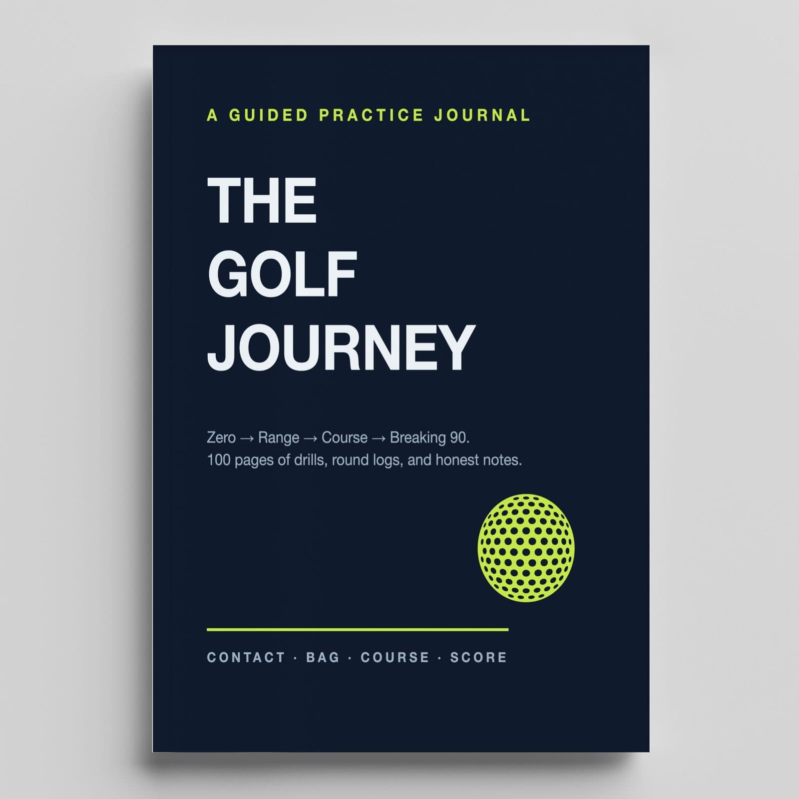The Golf Journey cover — Skitbooks