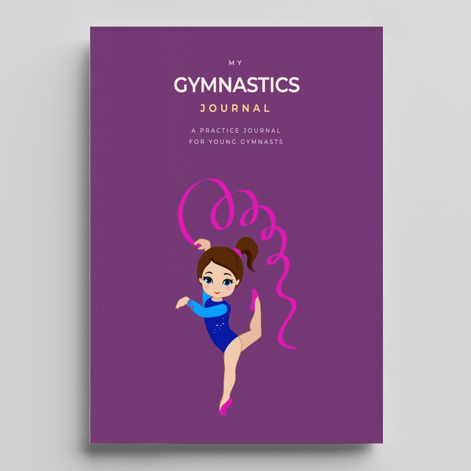 My Gymnastics Journal (Kids Edition) cover — Skitbooks