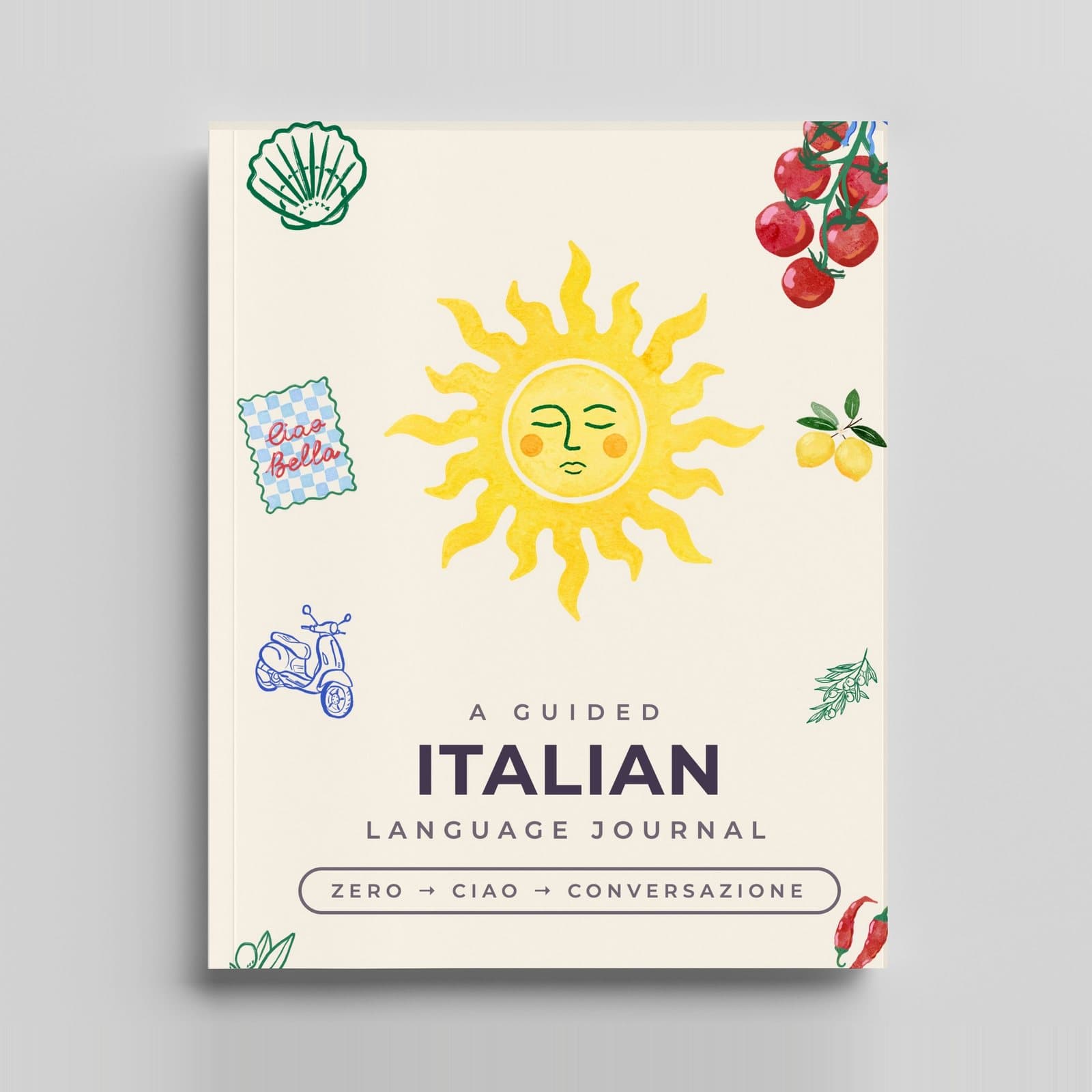 Learning Italian cover — Skitbooks