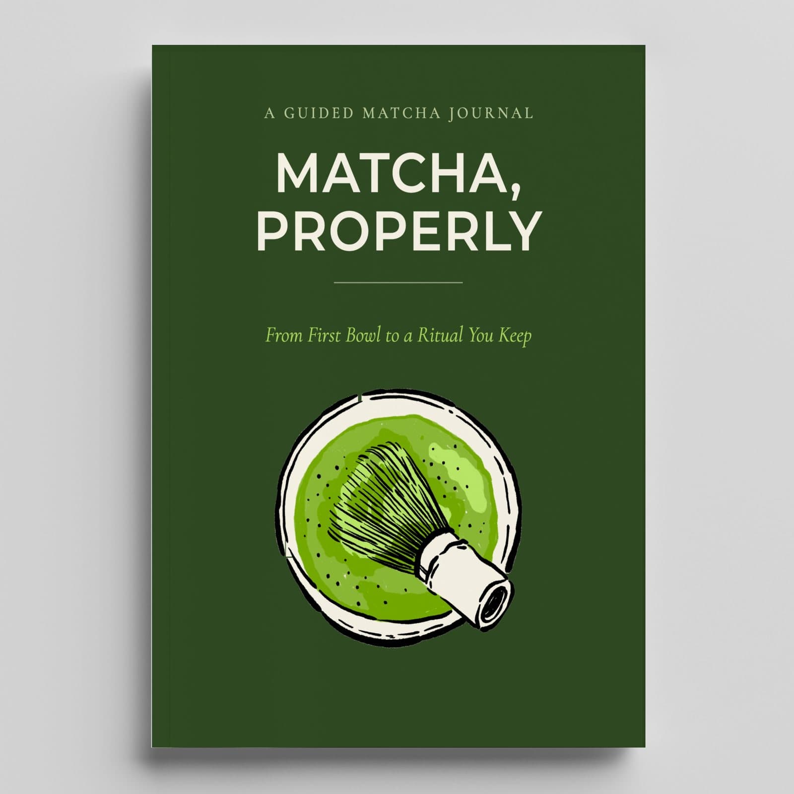 Matcha, Properly cover — Skitbooks