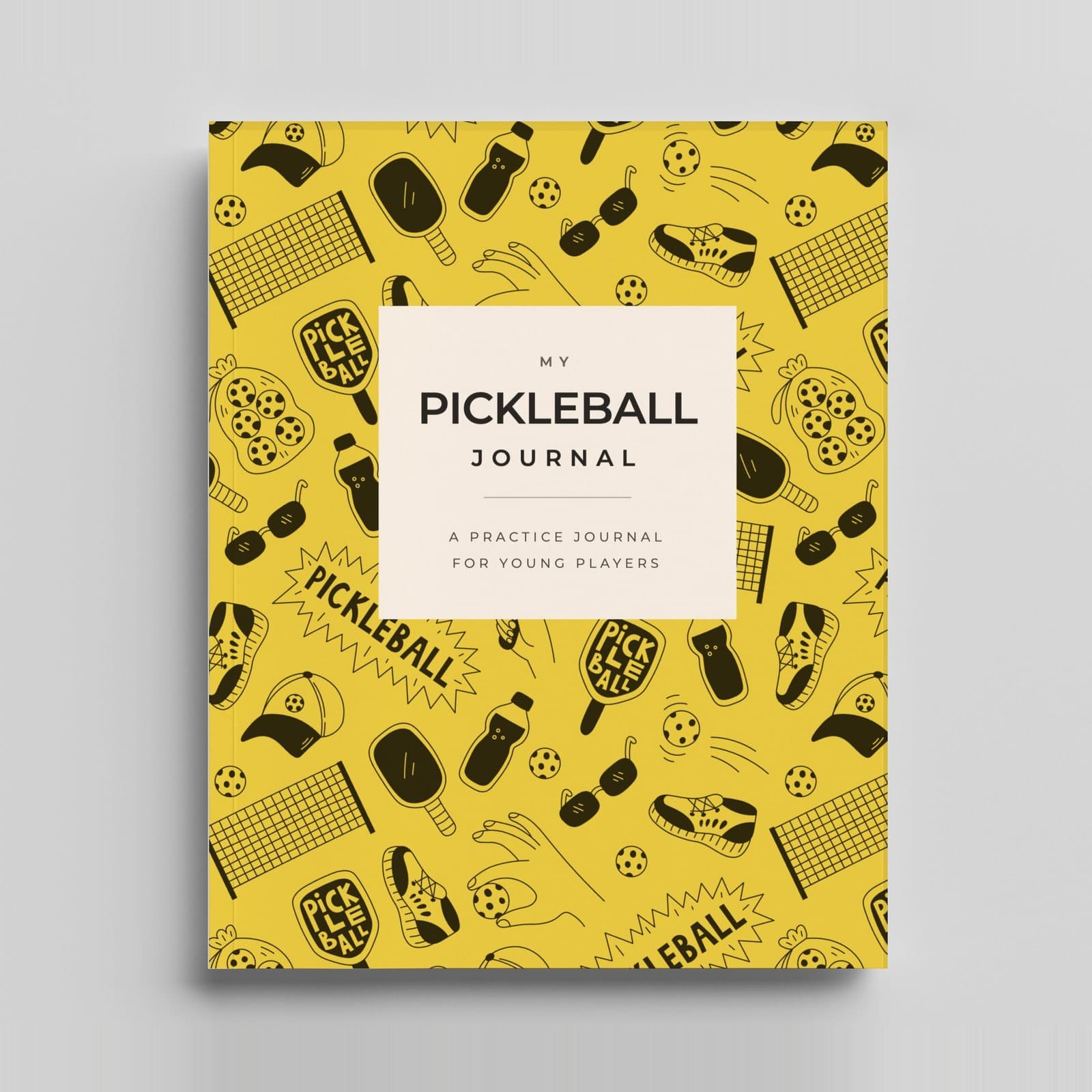 My Pickleball Journal (Kids Edition) journal cover — Skitbooks