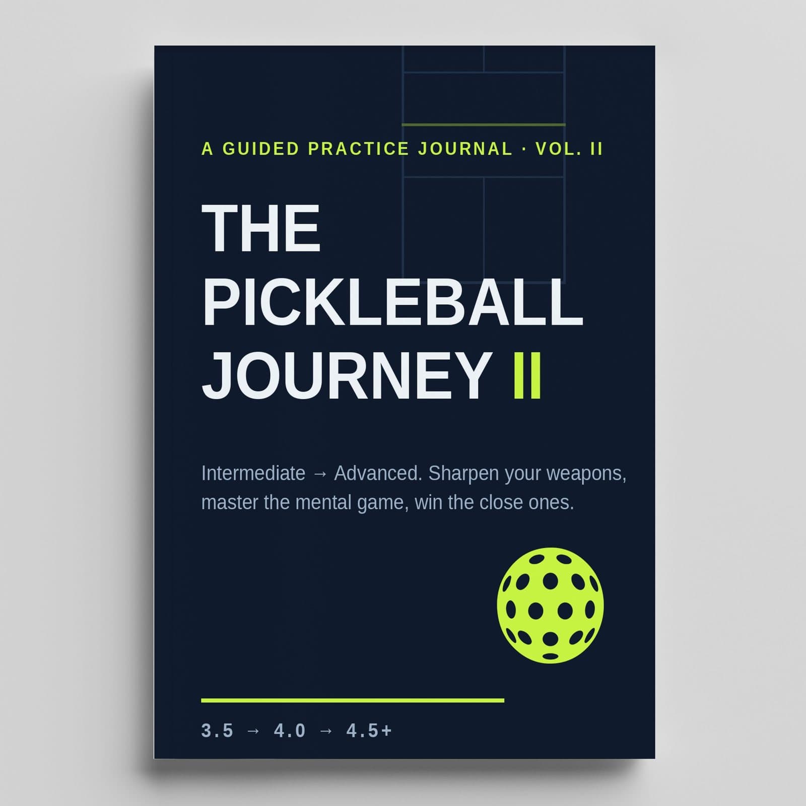 The Pickleball Journey II cover — Skitbooks