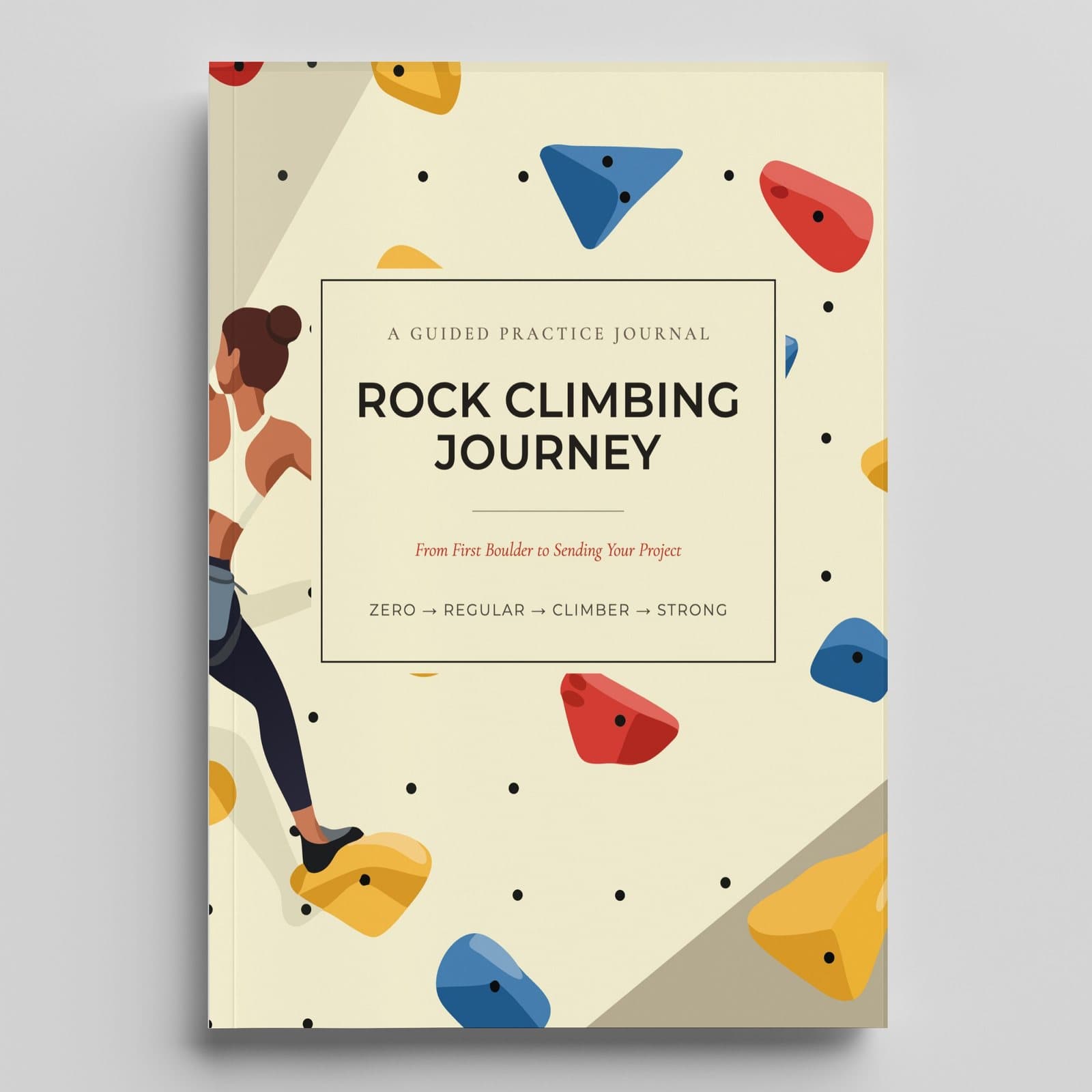 The Rock Climbing Journey cover — Skitbooks