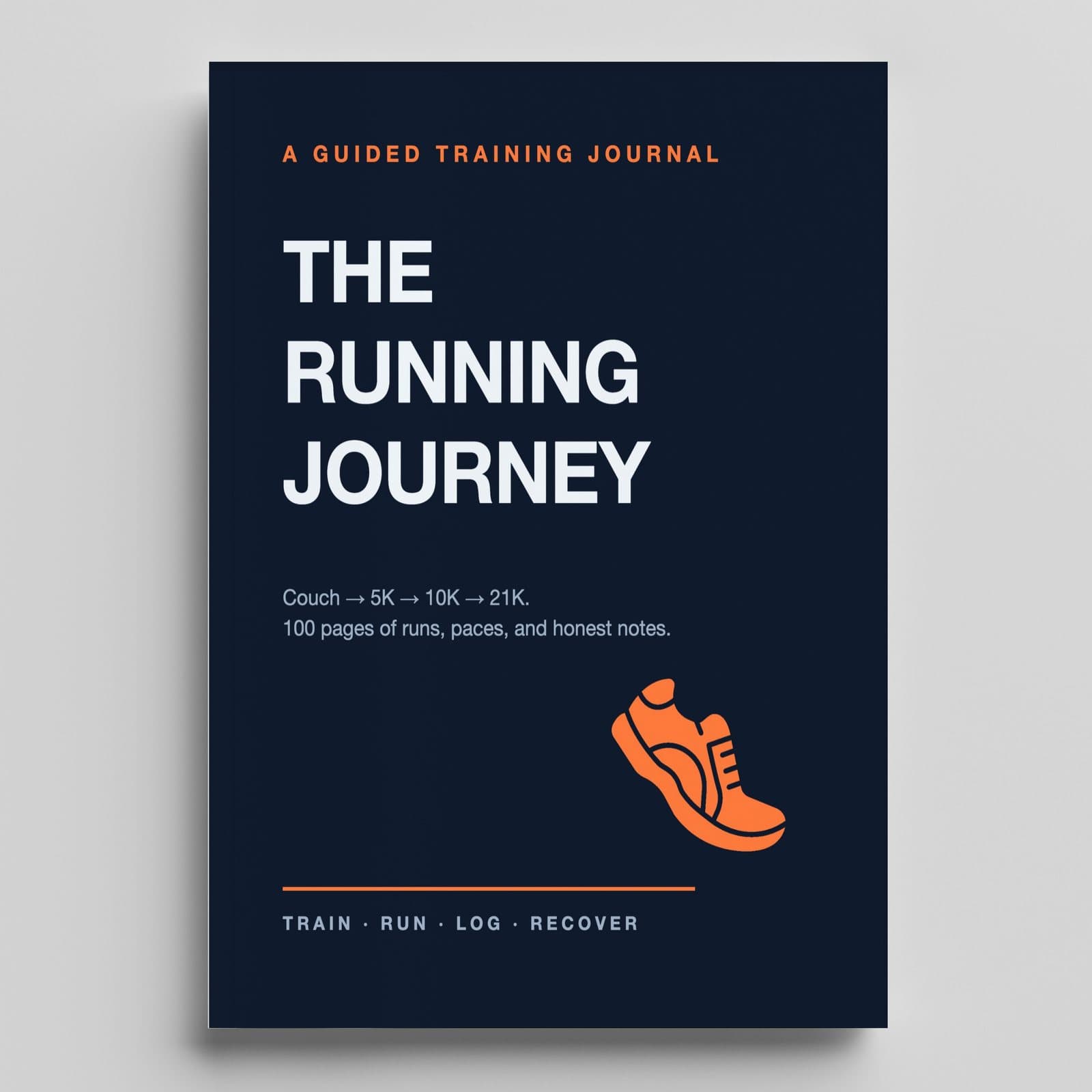 The Running Journey (Couch to Half) cover — Skitbooks
