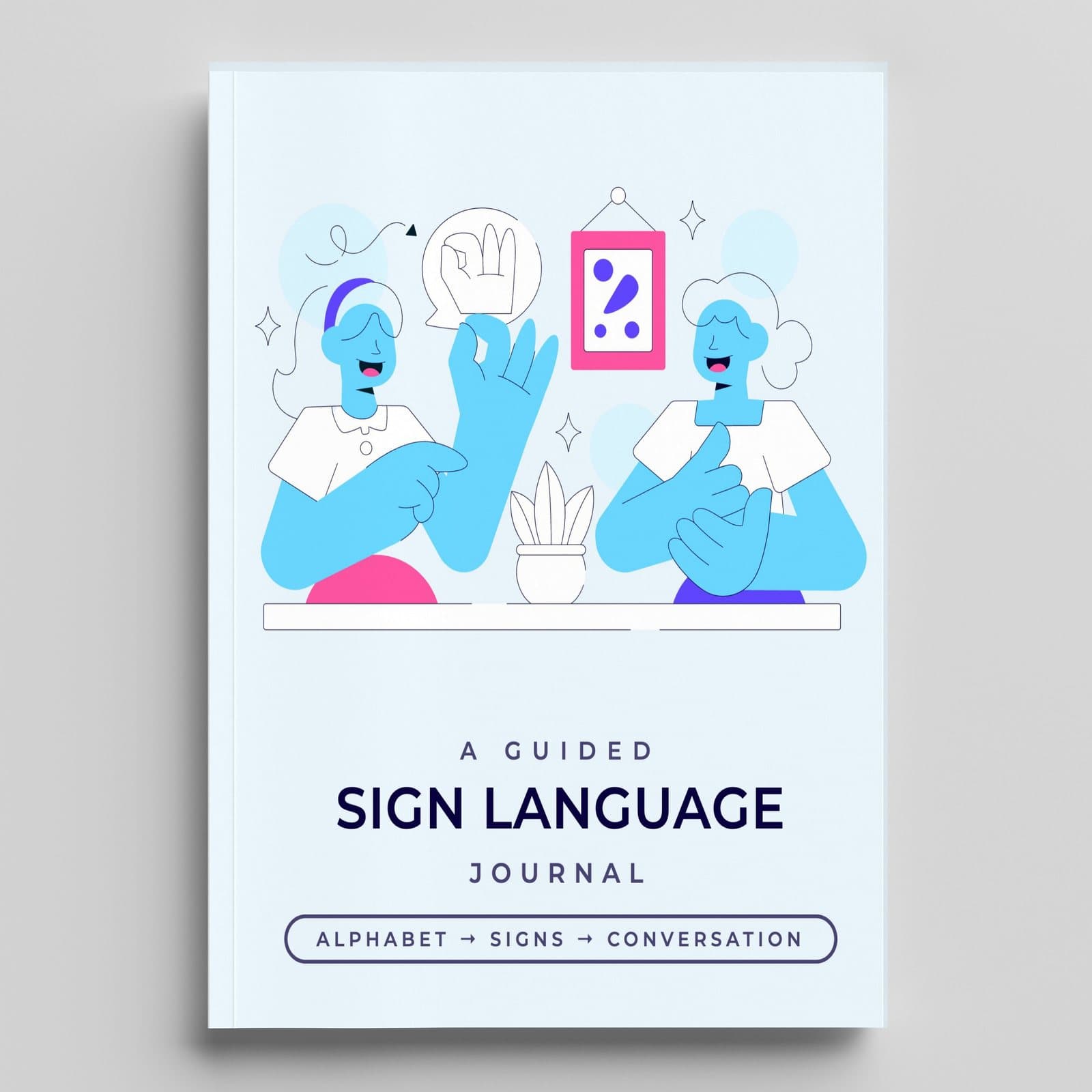 Learning Sign Language cover — Skitbooks