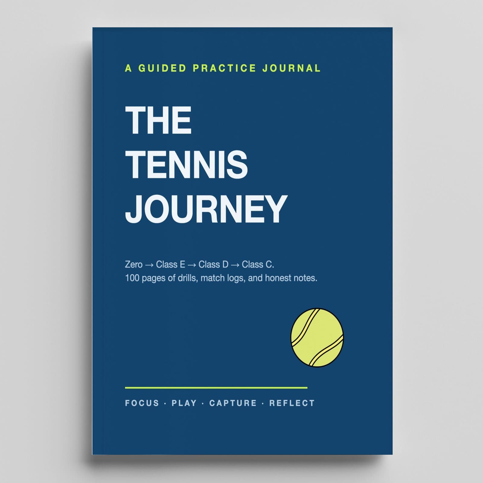 The Tennis Journey cover — Skitbooks