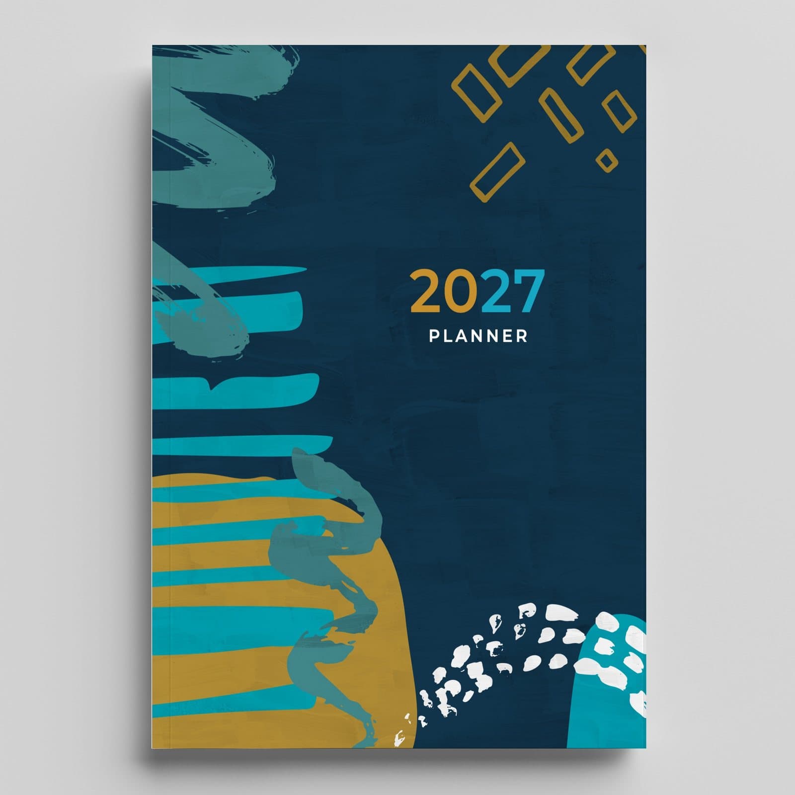 2027 Planner, Abstract cover — Skitbooks