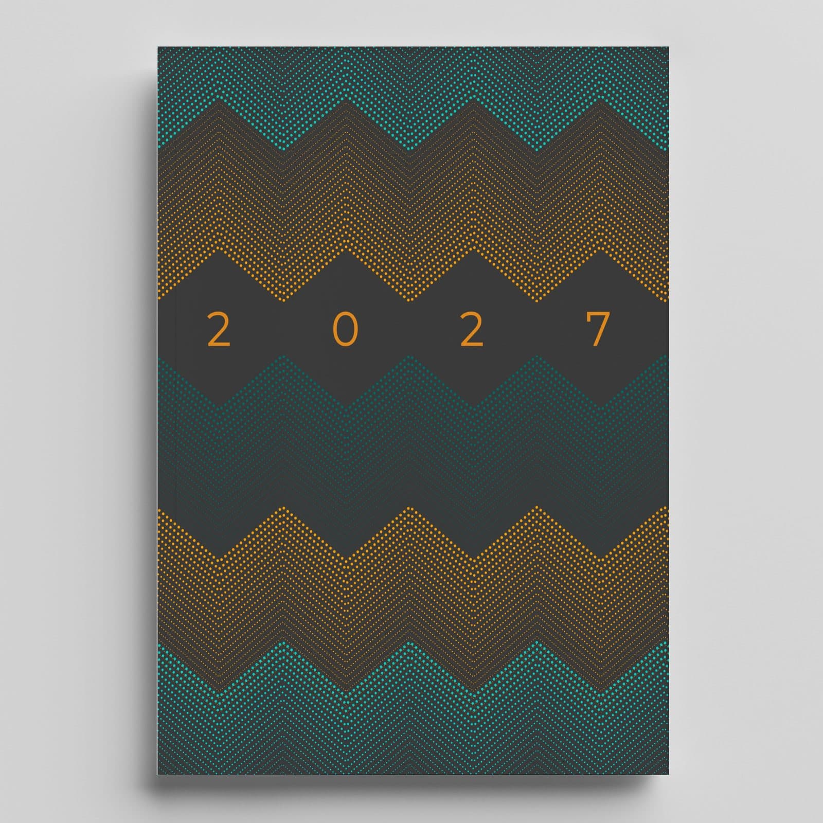 2027 Planner, Chevron cover — Skitbooks