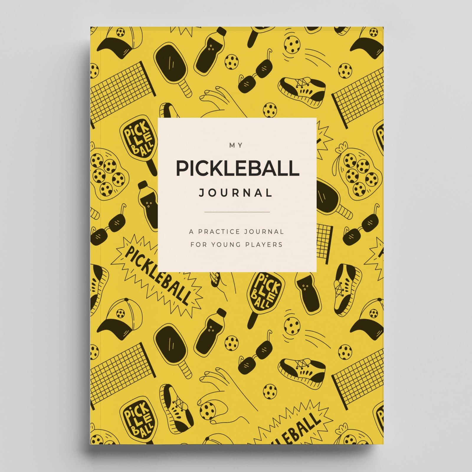 My Pickleball Journal (Kids Edition) journal cover — Skitbooks
