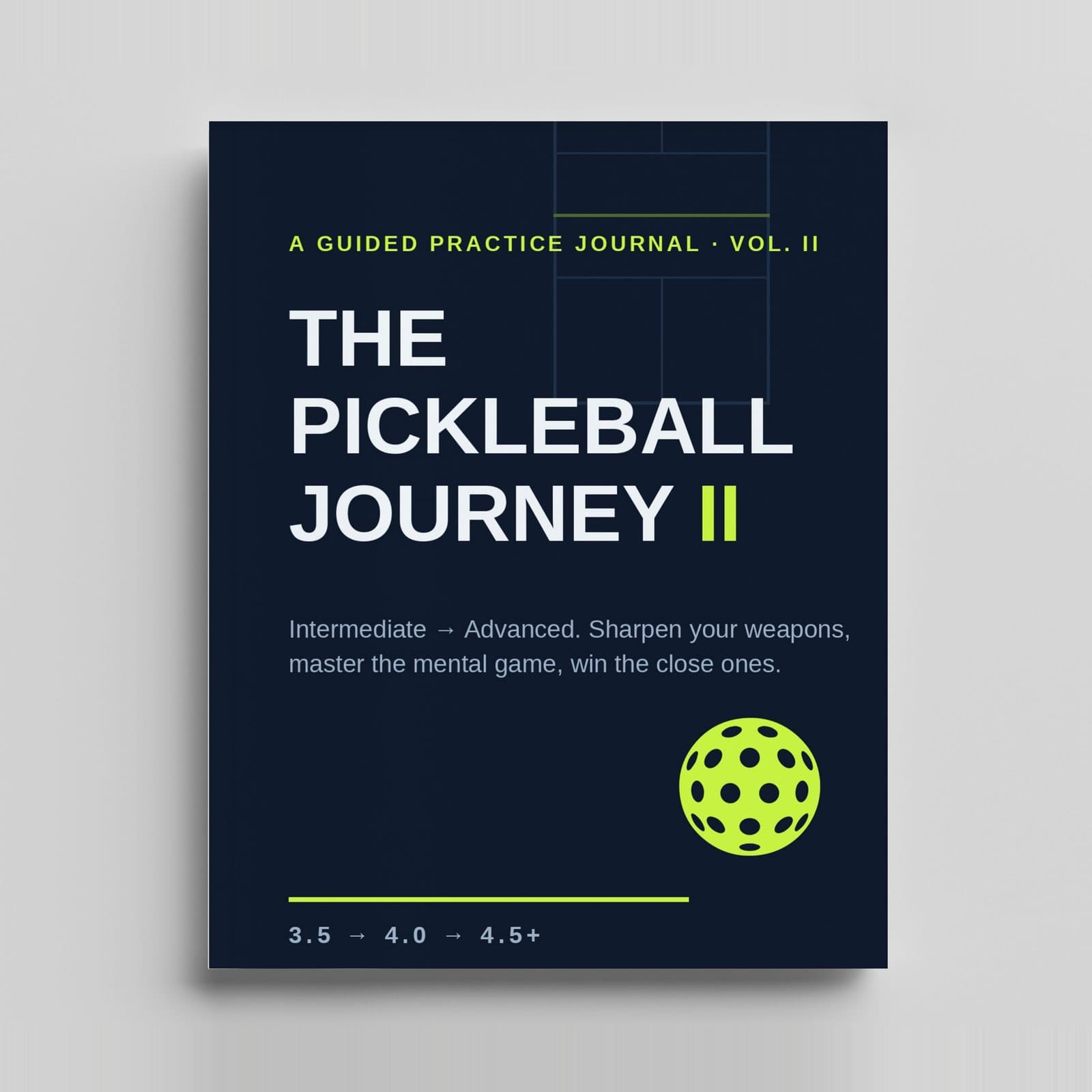 The Pickleball Journey II cover — Skitbooks