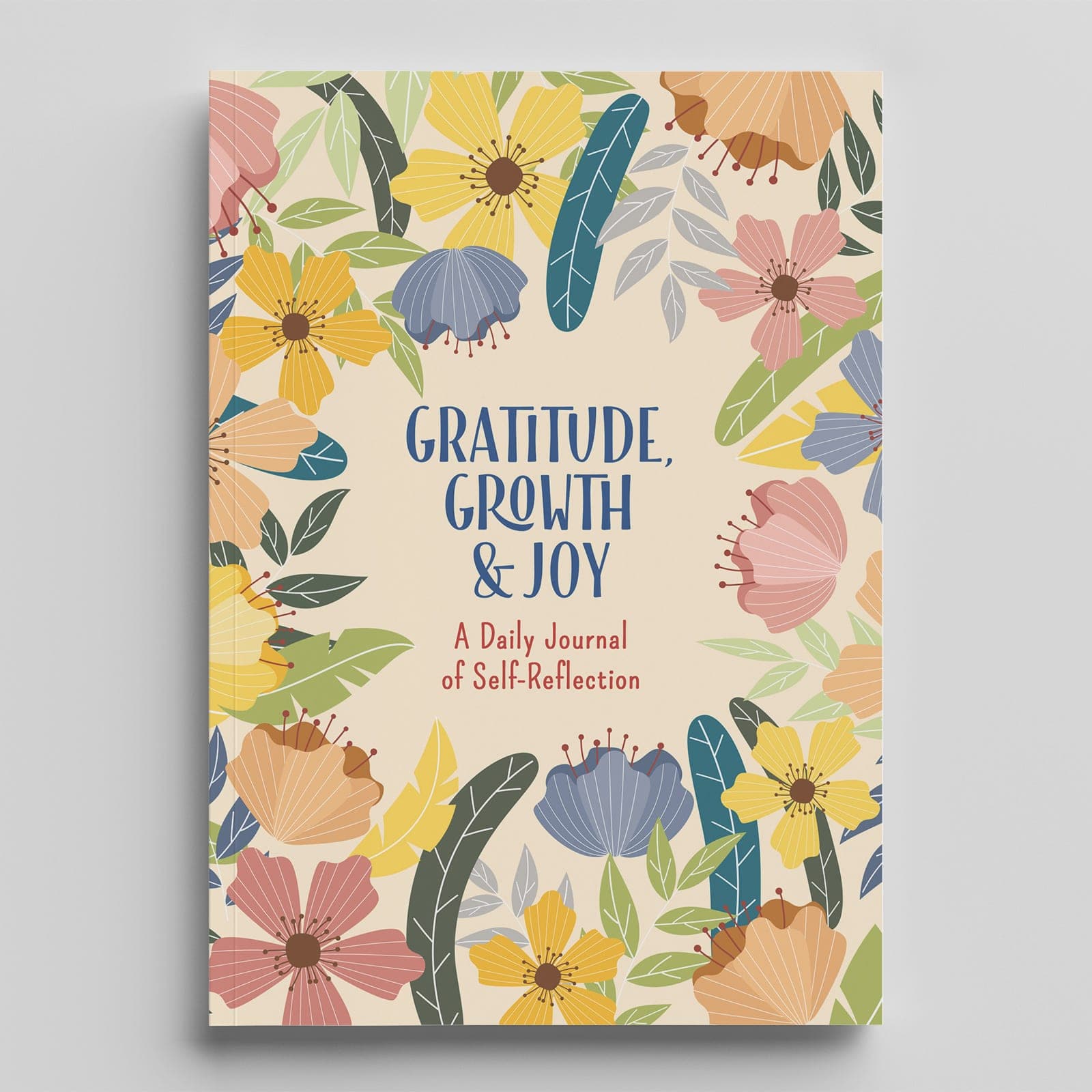 Self-reflection Journal — floral