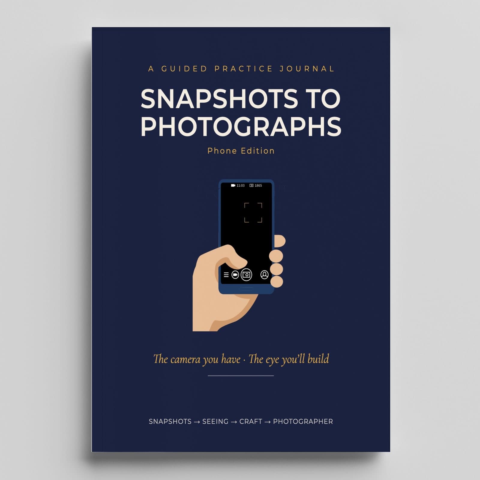 Snapshots to Photographs (Phone) cover — Skitbooks
