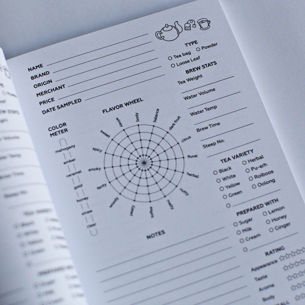 Tea Tasting Journal SKIT Books