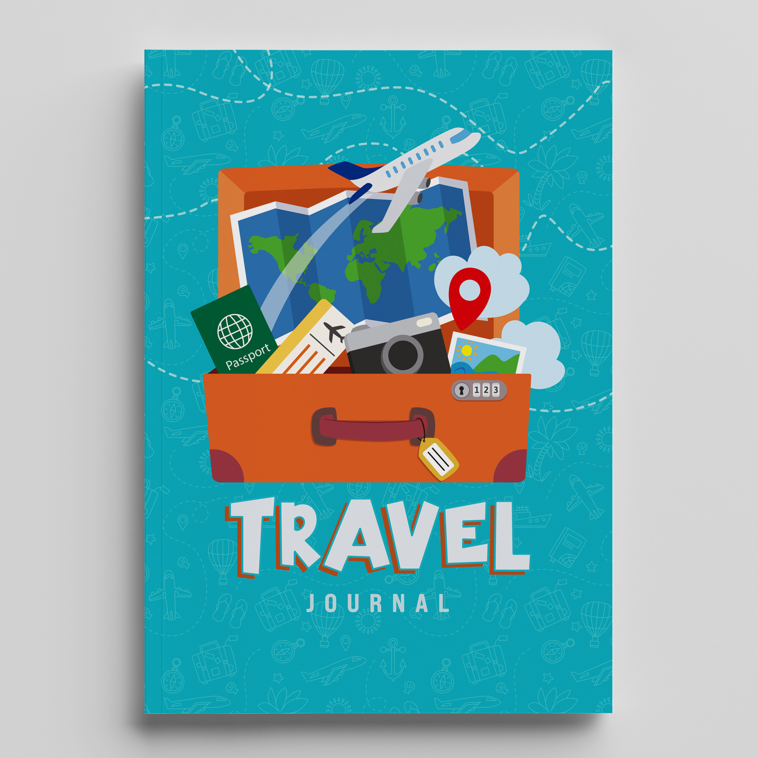 Travel journal skit books